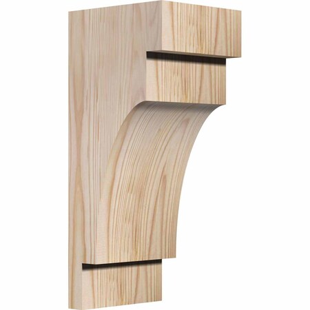 Ekena Millwork Mediterranean Smooth Corbel, Douglas Fir, 5 1/2"W x 6"D x 14"H COR06X06X14MED00SDF